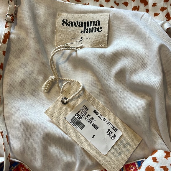 NWT SAVANNAH JANE MAXI SPAGHETTI STRAP SIZE SMALL DRESS - Picture 8 of 9